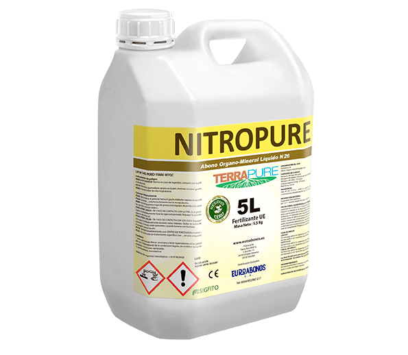 Nitropure Fertilizante Nitrogeno Terrapure 5L