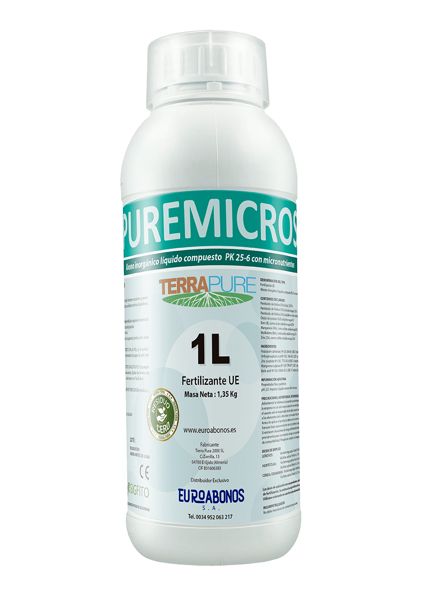 Abono agrícola Bioasimilable PureMicros  1L