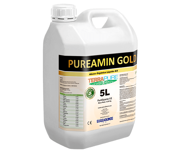 Aminoácidos Pureamin Gold Abono AgríCola Terrapure 5L
