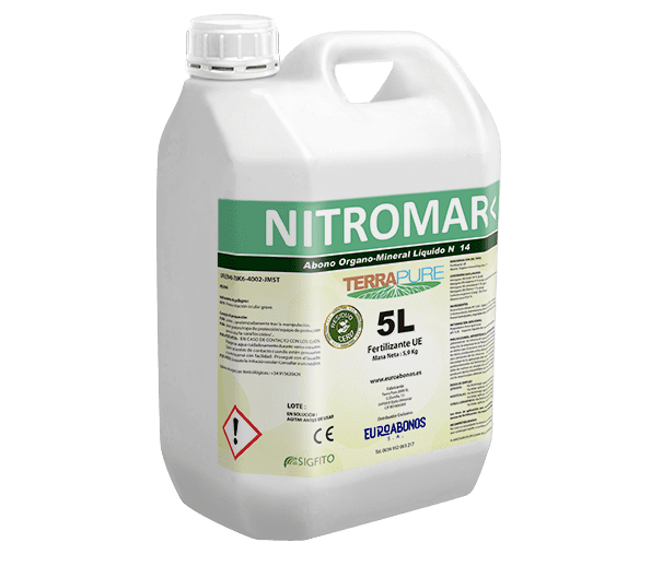 Fertilizantes y abonos agrícolas Nitromar menor 5L