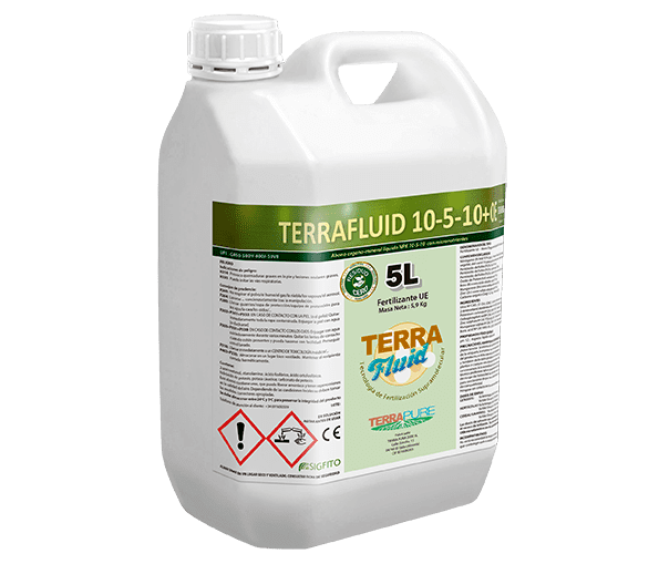 Fertilizantes abonos Terrafluid de Terrapure 5L