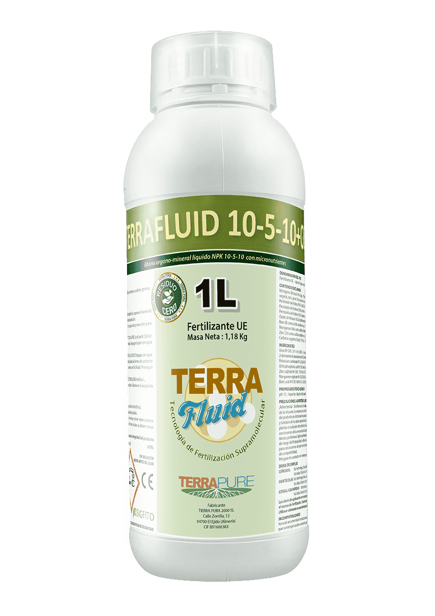 Fertilizantes Terrafluid de Terrapure 1L