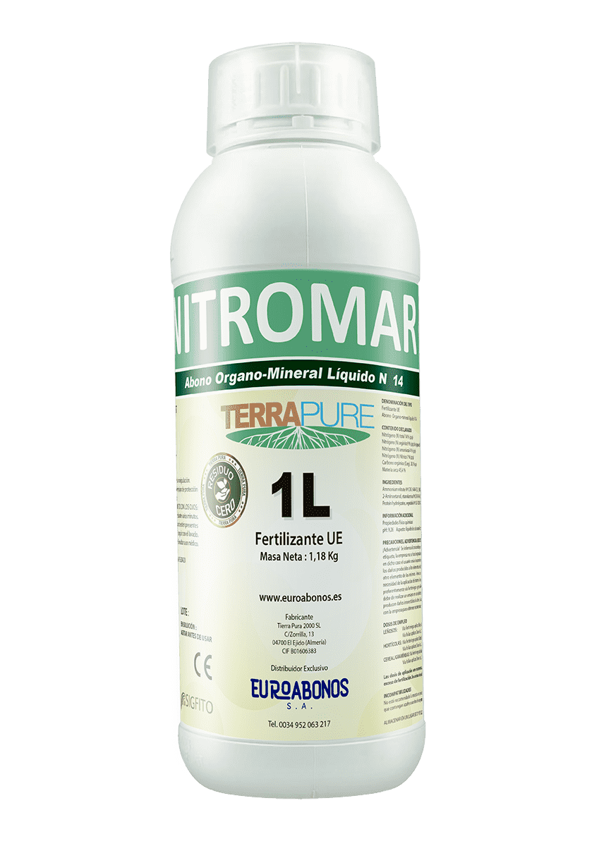 Abono agrícola Nitromar menor 1L