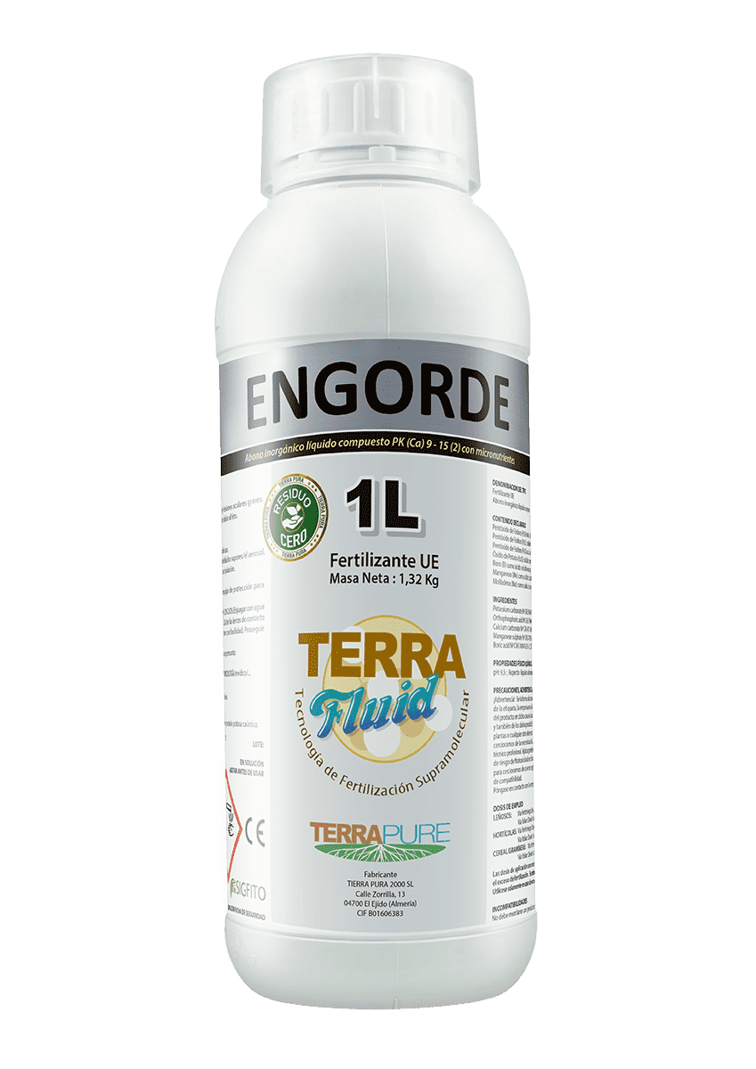 Abono Agrícola Terrafluid Engorde Terrapure 1L