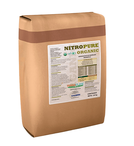 FERTILIZANTE Y ABONO ORGANICO NITROGENO NITROPURE-TERRAPURE